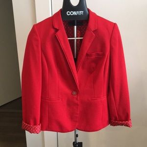 The Limited Red Blazer